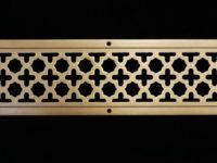 Modelos de latão polido parecem elegantes e caros