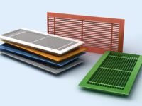 A gama de cores dos produtos plásticos é bastante extensa, o que ajuda os designers a decorar quartos em um único estilo.