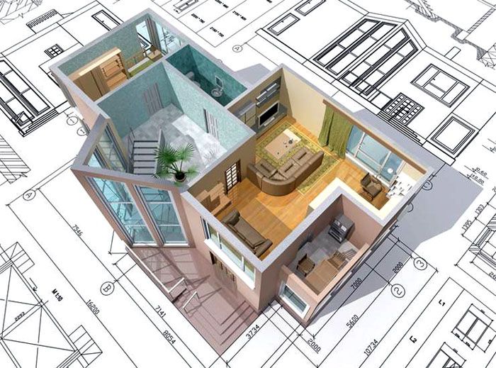 The presence of a complete package of drawings will shorten the time of work and save you from overspending of building materials