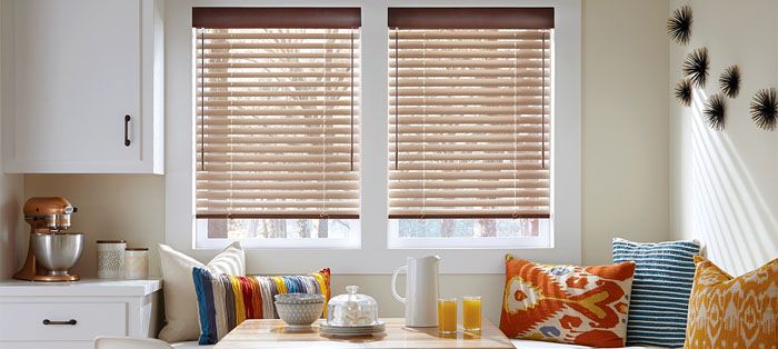 Blinds for plastic windows