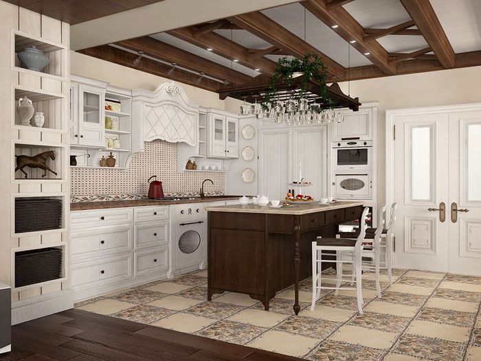 คานไม้เนื้อแข็งถูกเพิ่มเข้าไปในโครงสร้างเพดาน