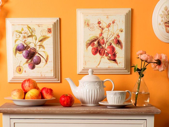 ภาพวาดห้องครัวสไตล์โปรวองซ์