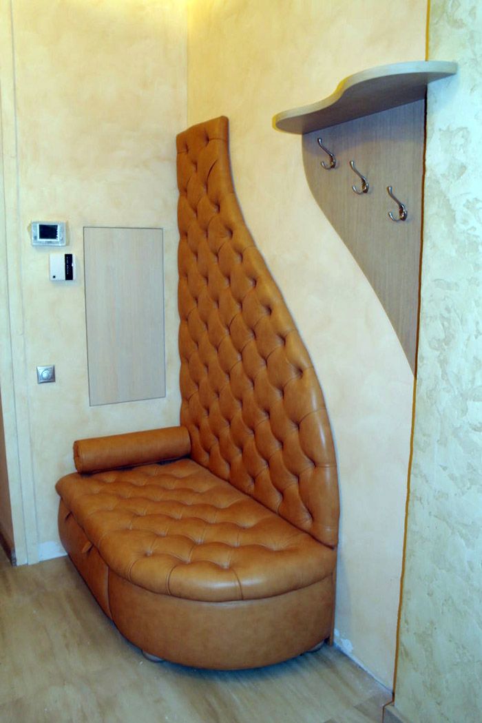 Deri veya deri tezgah zarif görünüyor