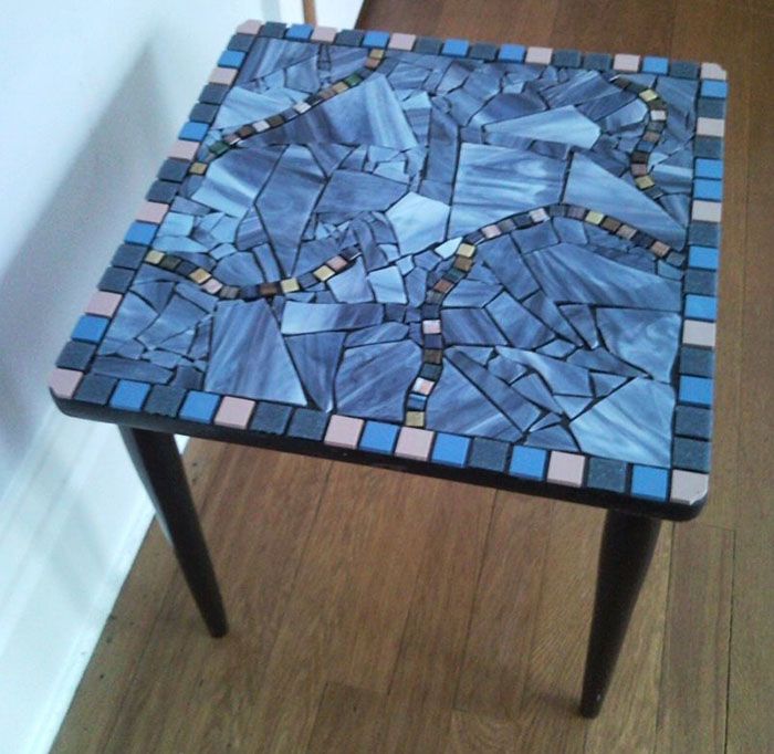 Você pode decorar qualquer superfície com um mosaico