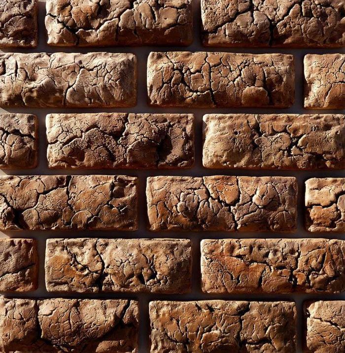 Тъй като формите имат модел, близък до естествения камък, резултатът от облицовката е високо оценен.