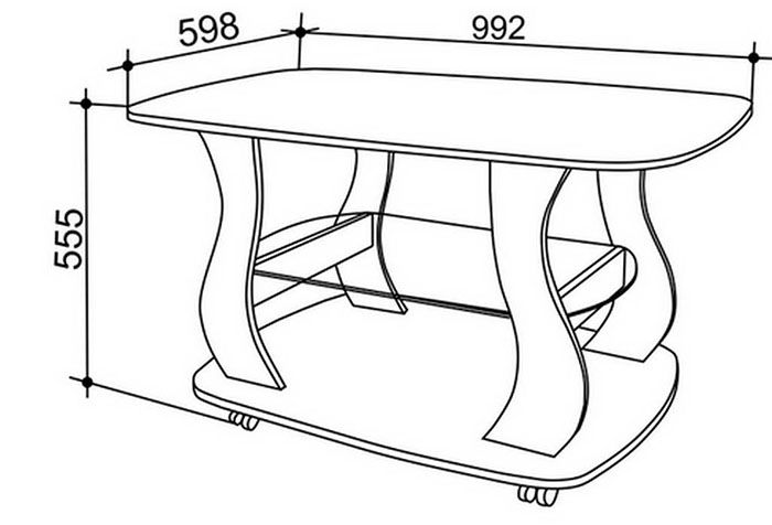 O desenho pode ser feito em uma projeção com todas as dimensões indicadas