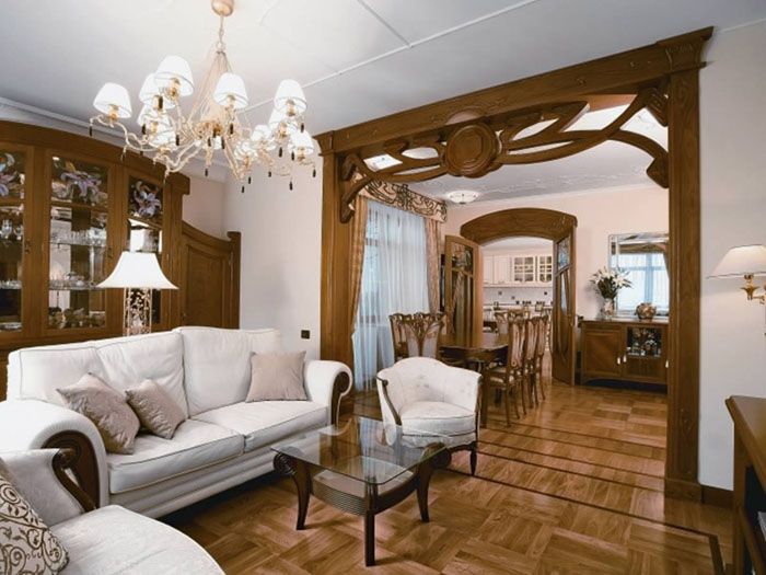 Lignes lisses - éléments caractéristiques de l'Art Nouveau