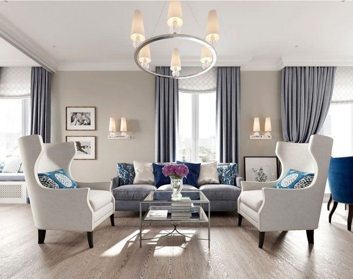 Art Déco. Couleurs claires avec des accents expressifs, un mobilier luxueux, des œuvres d'art authentiques