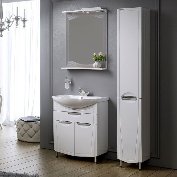 Vẻ ngoài hấp dẫn và mọi thứ trong tầm tay: đây là những gì một gương phòng tắm có giá