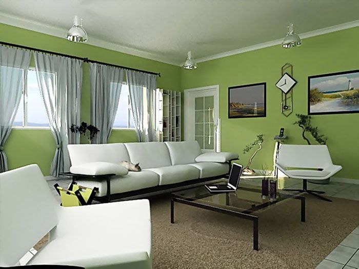 Vert clair - légèreté, pureté