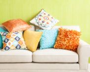 Bantal hiasan DIY: foto