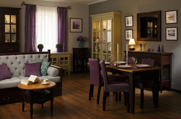 Nếu bạn chọn đúng bóng râm, bạn có thể có được một thiết kế hài hòa đáng ngạc nhiên.