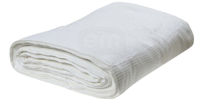 You can skip synthetic rags, but linen or waffle towels will easily wipe off the glue