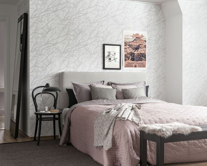 Albul este baza pentru un dormitor scandinav