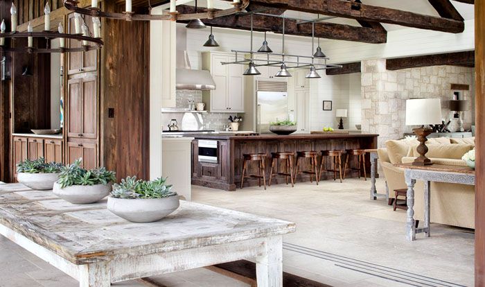 An abundance of wood components make kitchens cozy