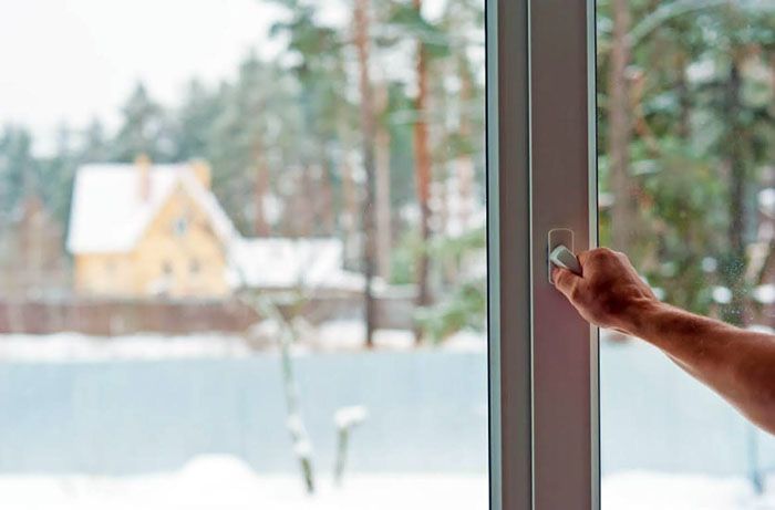 Don't forget to open the window!