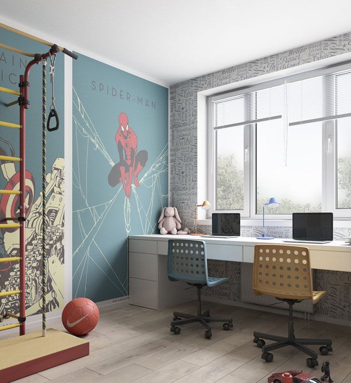 Il y a un siège de fenêtre pour deux gars. Juste dos au reste de la pièce, ce qui élimine la possibilité d'être distrait par la télévision ou les équipements sportifs