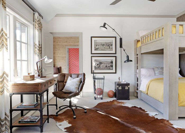 Les garçons ne choisissent pas toujours les meubles sombres.