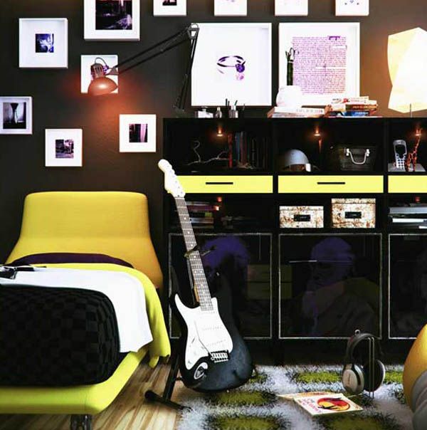 Les contrastes de design sont en phase avec les contrastes de l'âme d'un adolescent