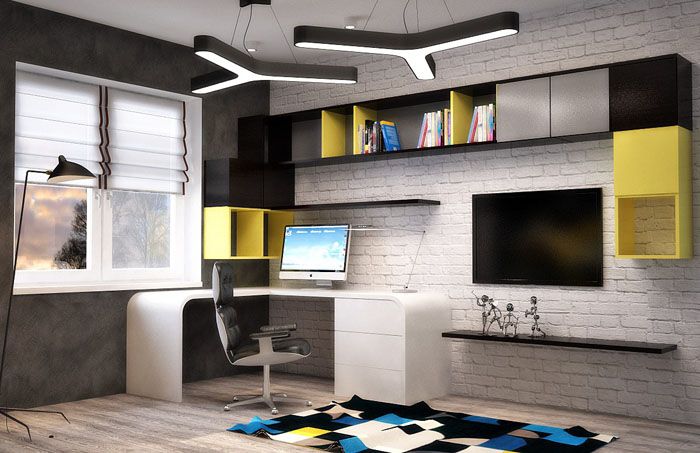 Géométrie spéciale, étagères confortables