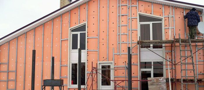 Regardless of the material of the walls and the type of insulation, when using siding, it is always assumed that the frame device is used for its installation