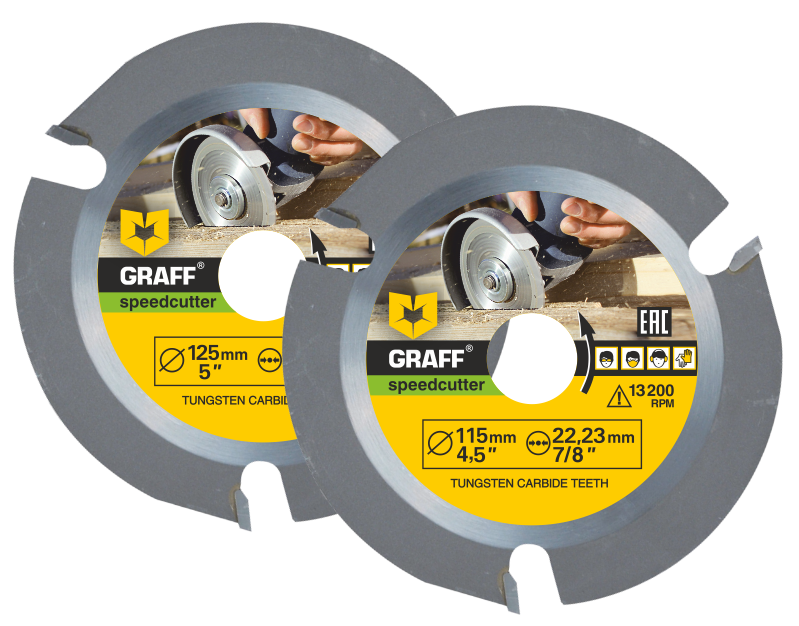 GRAFF Speedcutter เป็นรุ่นที่มีจำนวนฟันต่ำ