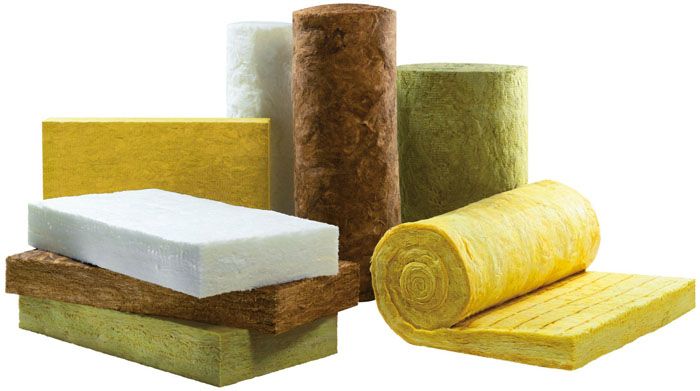 Various types of mineral wool can be used as sound insulation
