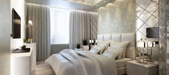 วอลล์เปเปอร์สำหรับห้องนอน: ภาพถ่ายความคิดที่ทันสมัย ​​2018