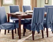 Chair covers with backrest