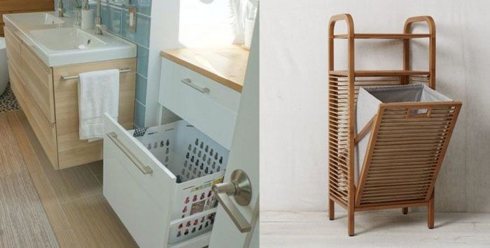 Вградената опция за поставяне е удобна, ако в банята има достатъчно място за настаняване на различни мебели