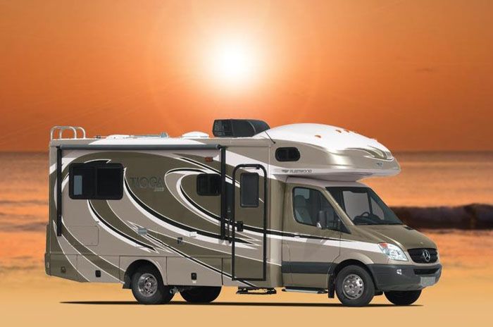 บ้านเคลื่อนที่บนล้อที่ใช้รถเบนซ์