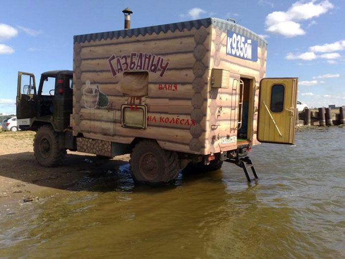 Mobile bath as a business is one of the areas of entrepreneurial activity for enterprising citizens