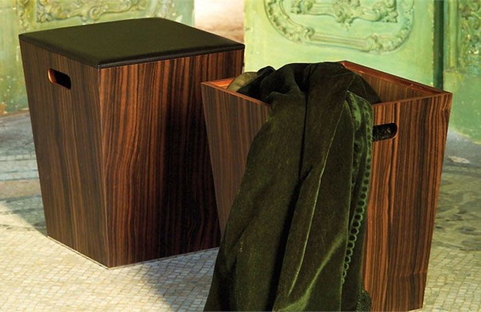 Дървена кошница, направена под формата на осман