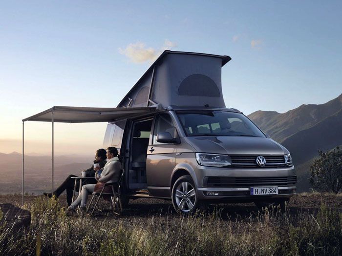 บ้านเคลื่อนที่คลาส D คือรถยนต์ Volkswagen California ราคาไม่แพง