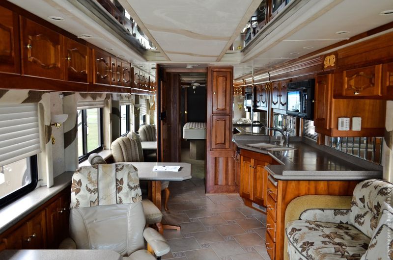 รูปแบบภายในและอุปกรณ์ของผู้พักแรมขึ้นอยู่กับขนาดและความชอบส่วนบุคคลของผู้ใช้