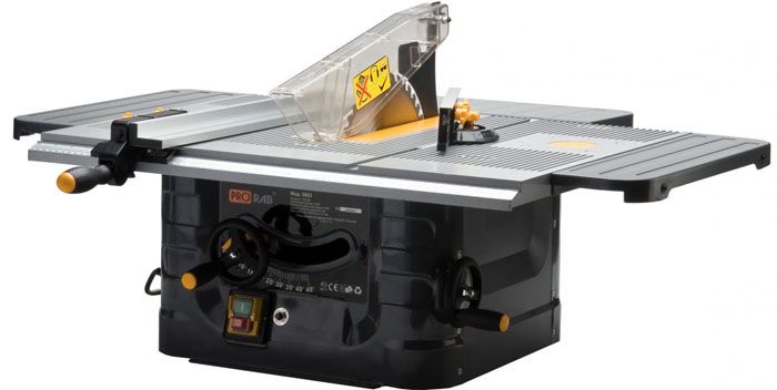 Il modello PRORAB 5603 è dotato di una piattaforma girevole