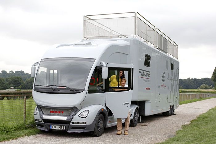 ตัวเลือกบ้านเคลื่อนที่ในตัวที่ใช้รถบรรทุก