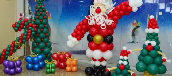 Albero di palloncini fai da te