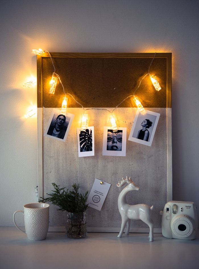 Tidak semua orang menyukai sebilangan besar elemen hiasan, tetapi penempatan kalungan yang sederhana menjadikan bilik istimewa.