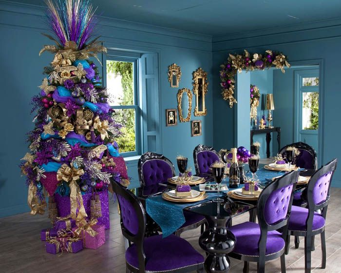 Ungu dan Biru: Krismas tersuai