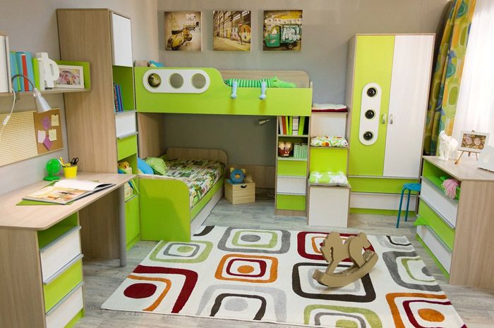 Er worden kant-en-klare sets geproduceerd: je kunt meteen de hele kamer inrichten