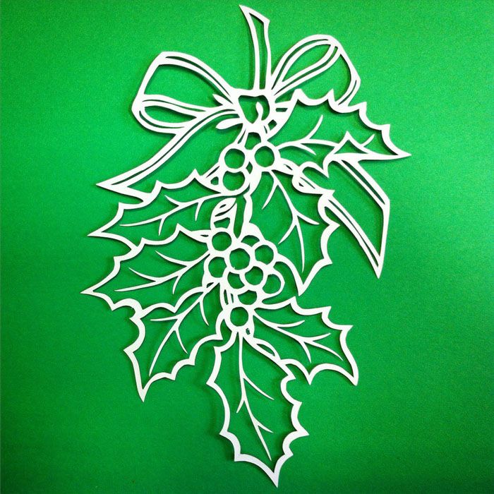 Do-it-yourself perfection of the New Year's pattern