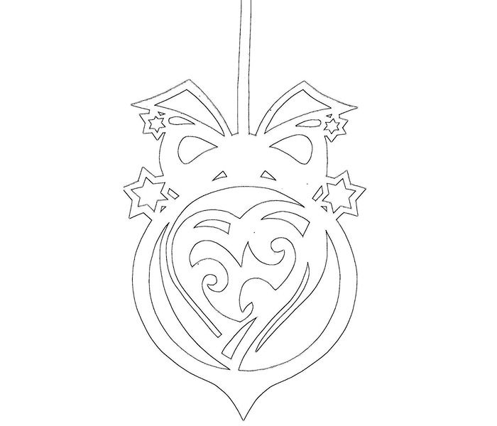 You can experiment with such decoration yourself.