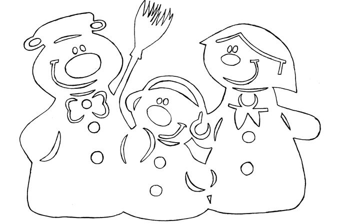 An excellent family that will fit well into many compositions on the window