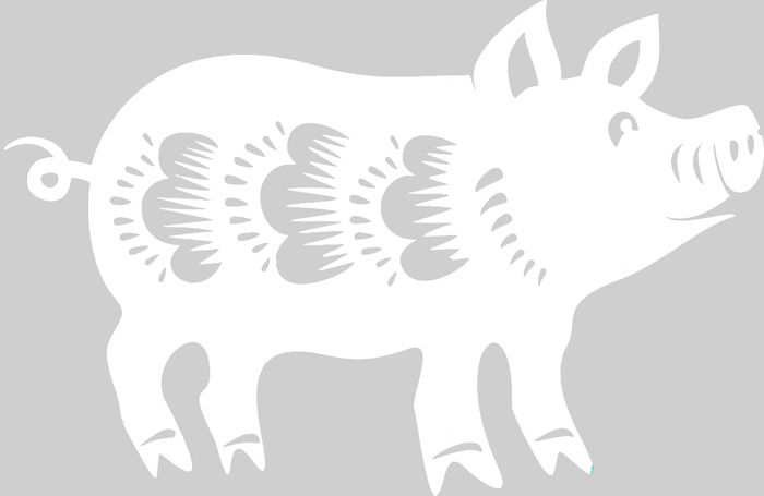 Floral motifs will not spoil the New Year holidays