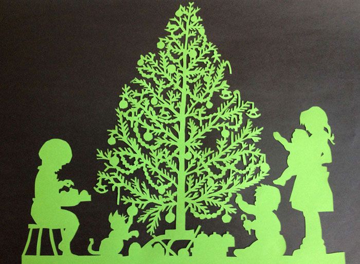 Vytynanka για το νέο έτος