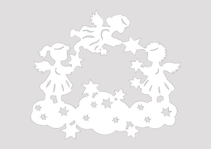 Οι άγγελοι απευθύνονται πάντα στα παιδιά: υπό την καθοδήγηση των ενηλίκων, τέτοια εργασία μπορεί να ανατεθεί σε νεότερους μαθητές