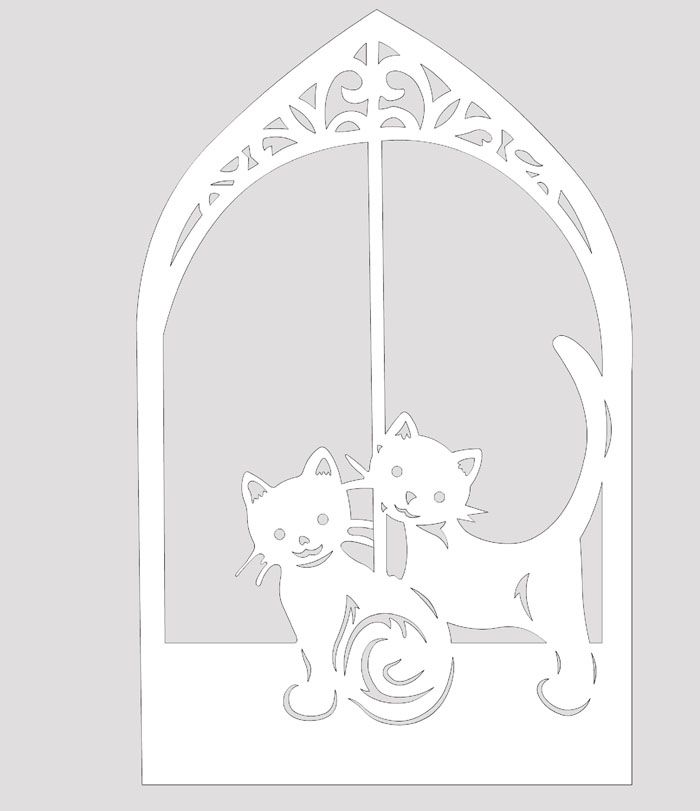 Δεν είναι απαραίτητο να διακοσμήσετε τα πάντα με ένα κοπάδι χοιριδίων. Τα γατάκια φαίνονται επίσης πολύ χαριτωμένα