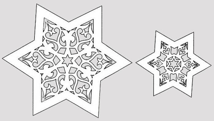 Όλοι έχουν συνηθίσει να κόβουν νιφάδες χιονιού με έναν τυπικό τρόπο, αλλά υπάρχει