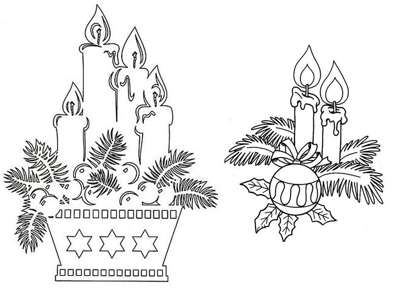 Μπορείτε να κόψετε κεριά από χρωματιστό χαρτί